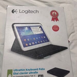 Logitech Keyboard Folio for Samsung Galaxy Tab 3 - Black